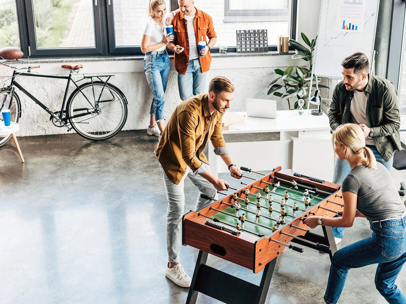 ¿QUÉ SUPERFICIE DE HABITACIÓN DEBO PREVER PARA UN FUTBOLÍN?