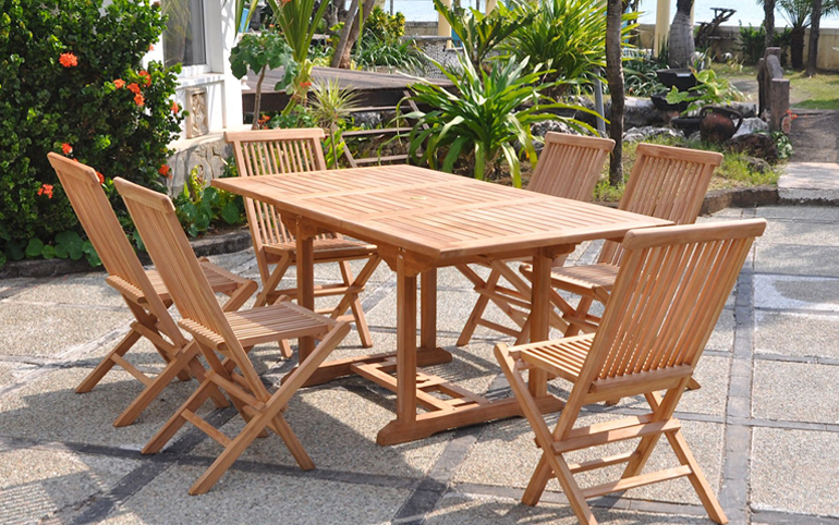 Conjuntos de jardín madera de teca