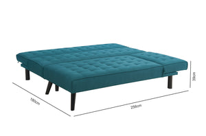 sofa rinconera 4 personas azul dimensiones