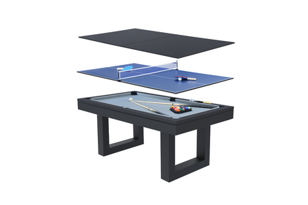 Mesa multijuegos Denver negro