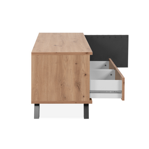 Mueble TV de madera Split - fondo blanco 5