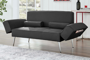 sofa convertible gris Riga
