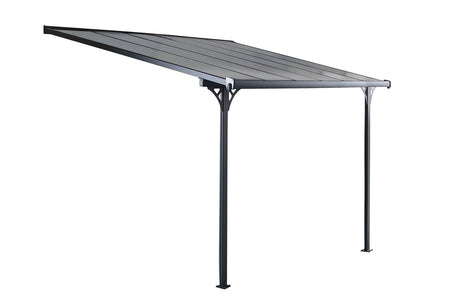Cubierta de pared, pérgola para coche de 3,75 x 3,05 m