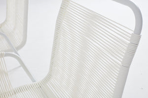Conjunto de jardin de aluminio 6 plazas +sillas