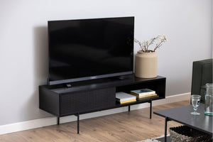 Mueble de TV de diseño negro Jupiter
