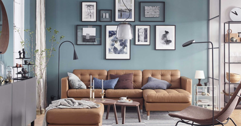 Cómo decorar la pared sobre tu sofá: 23 ideas