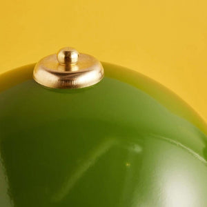 Agnes zoom arriba lámpara de mesa hongo verde concept u