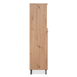 Cómoda de diseño madera Split lado fondo blanco Concept-U