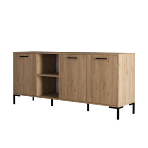 Aparadores de madera de roble Aura Packshot concept u