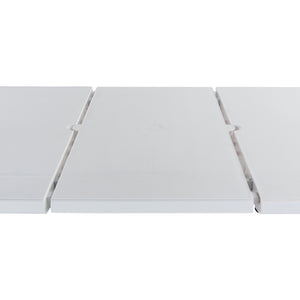 Juego de mesa de 8 sillas blancas Atlantica mesa Zoom concept u