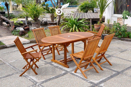 conjunto de jardin Lubok 4 sillas y 2 sillones