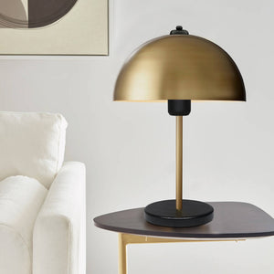 Lámpara de mesa con forma de hongo dorado sala de estar Paule concept u
