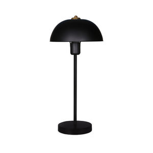 Lámpara de mesa de metal negro Agatha Packshot concept u