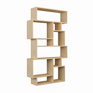 Librería de diseño Skog con fondo blanco concept u