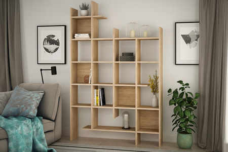 Librería de diseño escandinavo Bok concept u