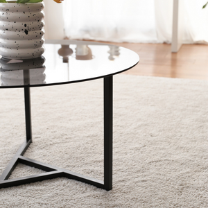 mesa de centro de cristal concept u zoom