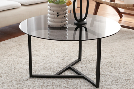 Mesa de centro de cristal mia concept u