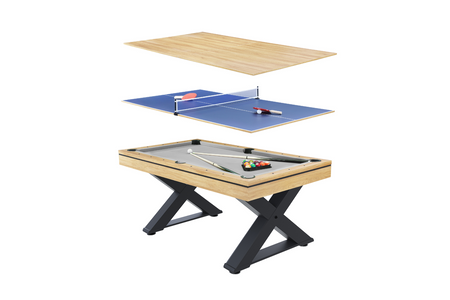 Mesa multijuegos Texas madera