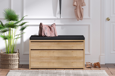 Mueble de entrada con perchero colgante Larvik