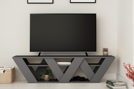 Mueble TV de diseño Noli gris