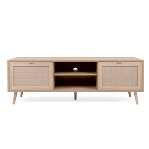 Mueble TV con caña Tivat - fondo blanco 1