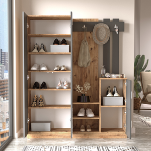 Mueble de entrada Anka con espejos estilo diseño