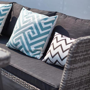 Muebles de jardín gris Baracoa Zoom Sofá concept u