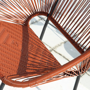 Muebles de jardín, sillón de 2 plazas, terracota, Acapulco concept u