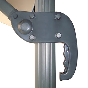 Paquete Cesare funda para sombrilla 3x4 gris offset 7 unidades concept u
