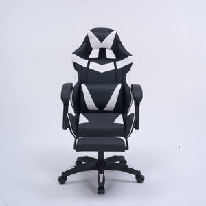 Reposapiés para silla gaming color blanco Altair con cara concept u