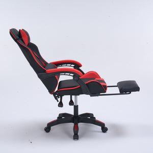 Reposapiés para silla gaming rojo perfil del reposapiés Altair concept u