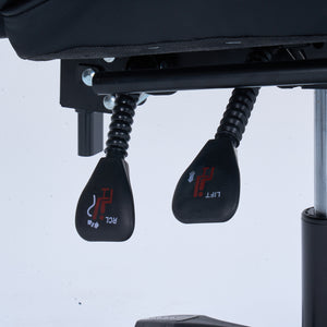 Silla gaming con reposapiés color blanco Altair con zoom ajustable concept u