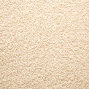 Sofá modular de 3 plazas con bouclette bouclé - beige y zoom de tela concept u