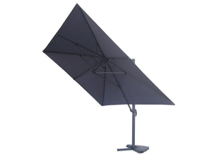 Sombrilla Palatino abierta baja gris concept u