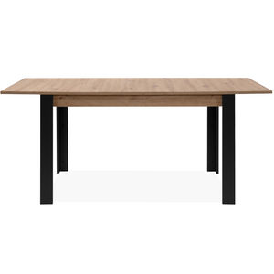 mesa extensible madera y negro tolosa fondo blanco cara extensibile formato concept u