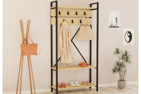 Mueble de entrada rectangular Lubin