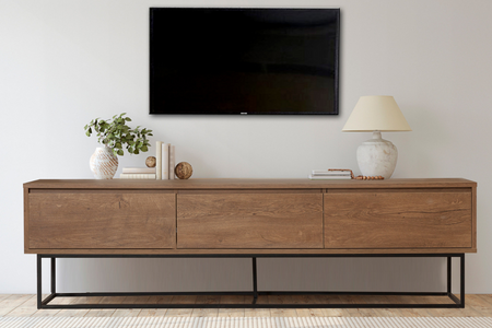 mueble TV de estilo industrial Haye