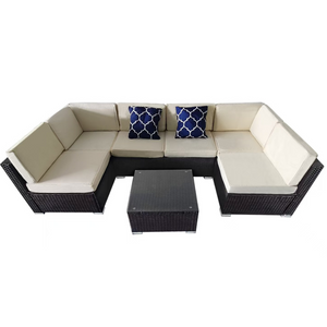 muebles de jardin marron oscuro y ratan aldabra fondo blanco concept u beige