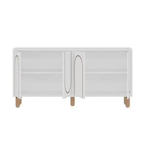 paquete gráfico de buffet blanco viret abierto concept u