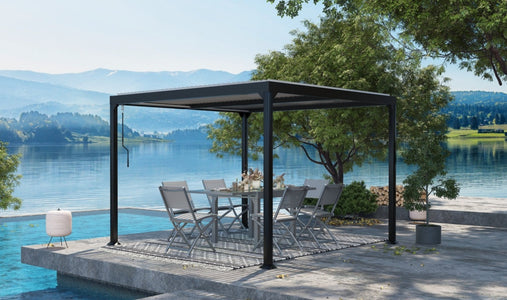 pérgola bioclimática milos 3x3m