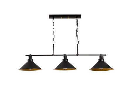 Plafon erika 3 bombillas rectangular