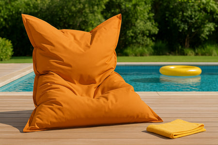 puf rectangular naranja ambiente moku concept u