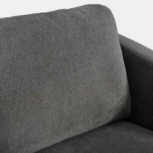 Sofá modular gris oscuro Konekt zoom respaldo Concept Usine