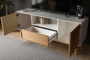 Mueble de TV de estilo escandinavo Ivalo zoom 1