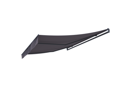 Toldo manual de 4x2,5 m Adro zoom Gris