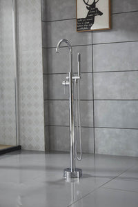 Monomando de pie para bañera exenta Grifo