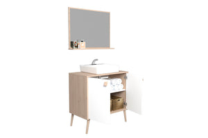 Arvada mueble de baño de diseño con espejo y columna
