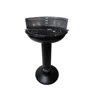 Barbacoa de carbón barata Beaver fundo blanco