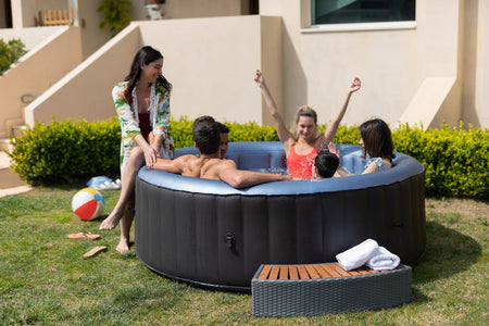 Spa hinchable redondo para 6 personas