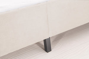 cama terciopelo beige 140x190 cm zoom 3